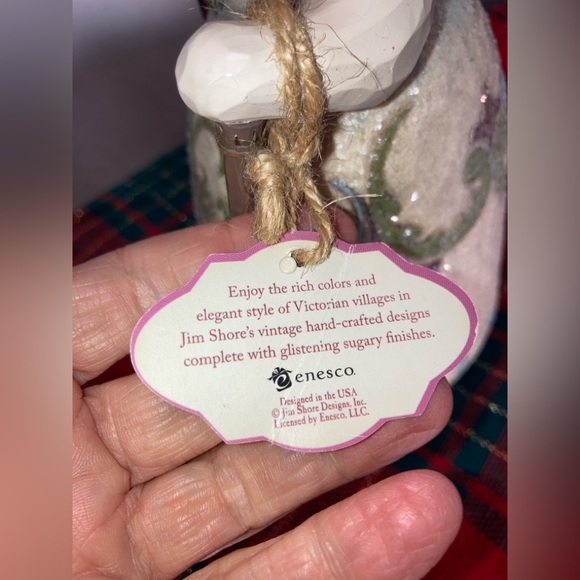 Jim Shore Heartwood Creek Collection Victorian Snowman "Be Joyful Always" - Picture 3 of 9